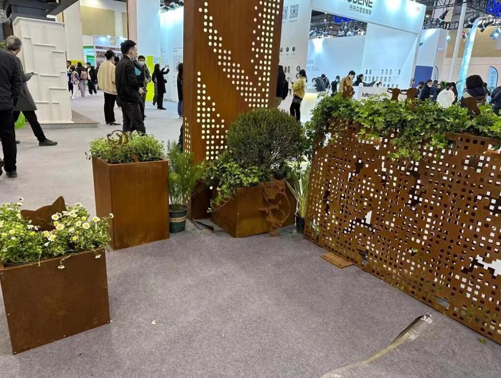 澄迈耐候钢花箱